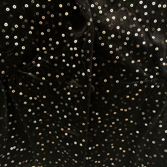 Sequined Velvet Hourglass blazer & OTHER STORIES